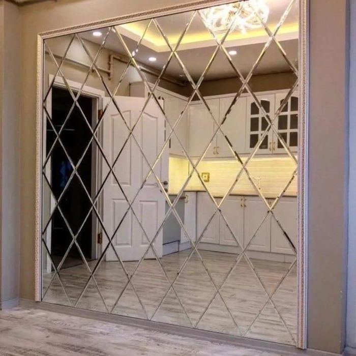 Зеркало Фацет, Зеркало Панно, Айна Фацет, Подсветка Зеркало