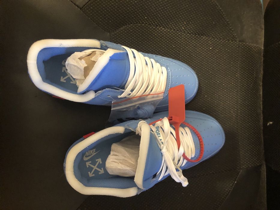 Vand air force 1 off white blue