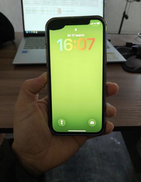 iPhone 12 Blue 128 GB yaxshi holatda