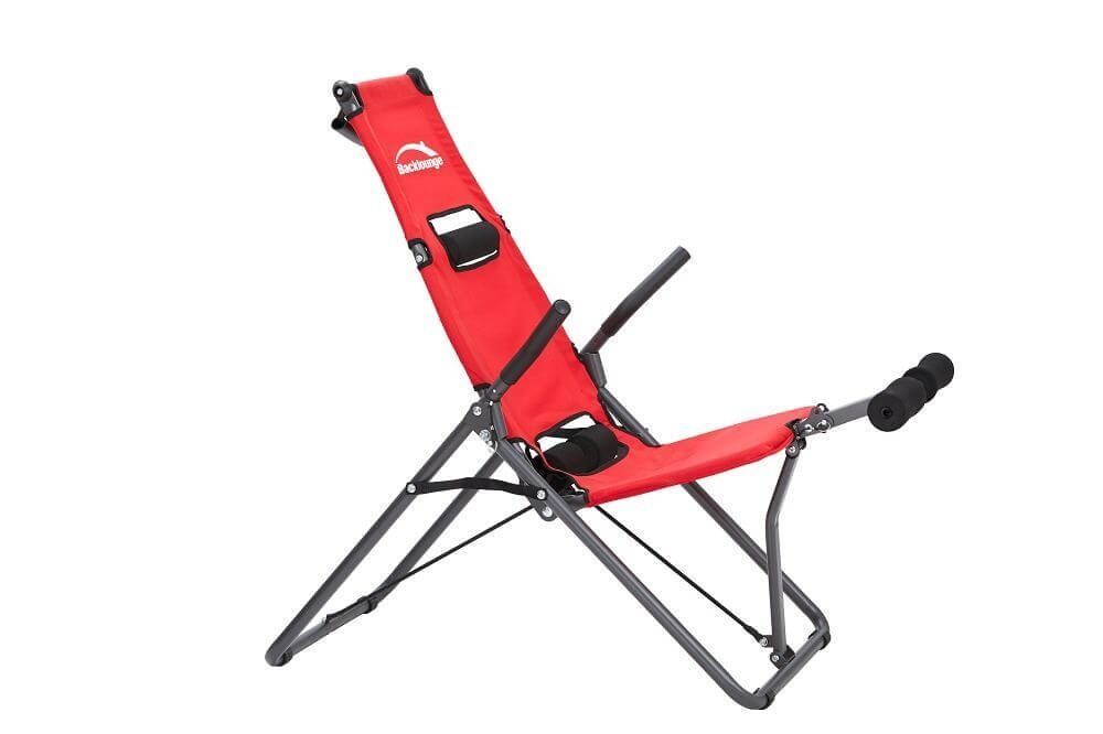 Banca de inversie 2 in 1 Backlounge, Negru/Rosu