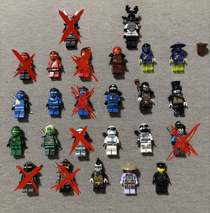 Figurine ninjago noi