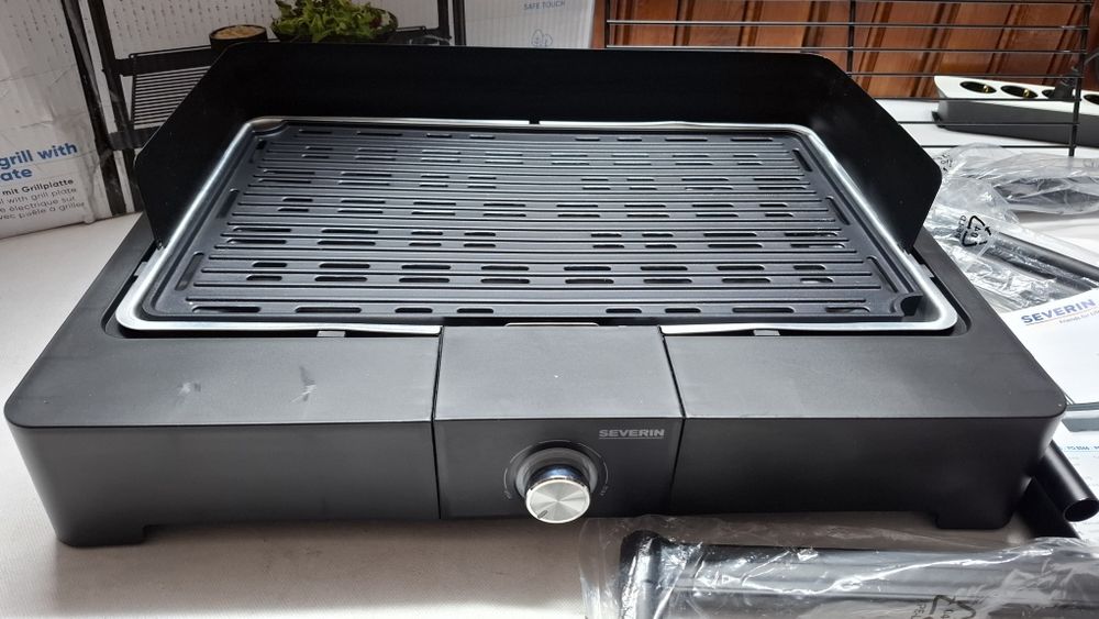 Електрическа скара Severin PG 8568, 2200W, регулируем термостат