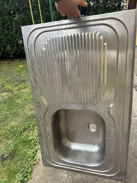 Мивка -алпака с ляв отцедник