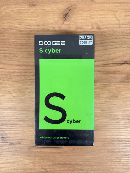 Doogee S Cyber 256gb 20gb ram liber in orice retea, 10800mAh bateria,