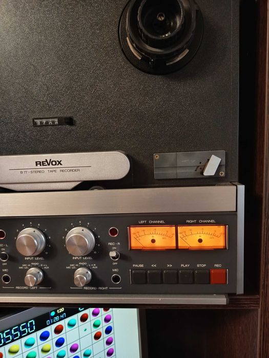 Revox B77 și Marantz SD3510