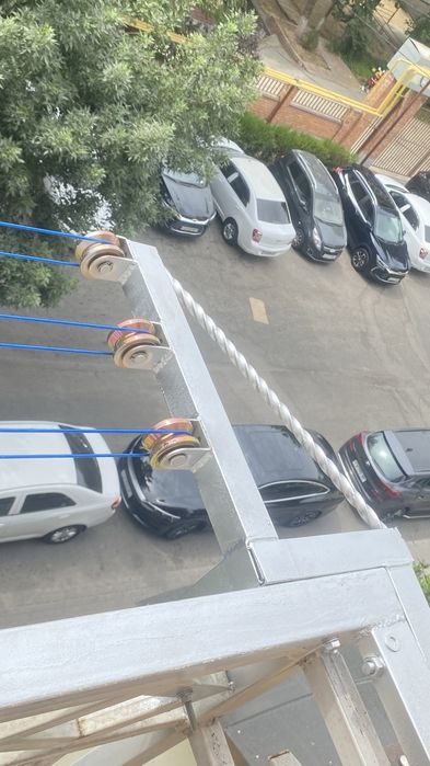 Козырек Ролик для белья установка реставрация