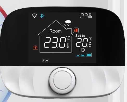 Безжичен термостат за бойлер или отопление (RF, няма wifi!)