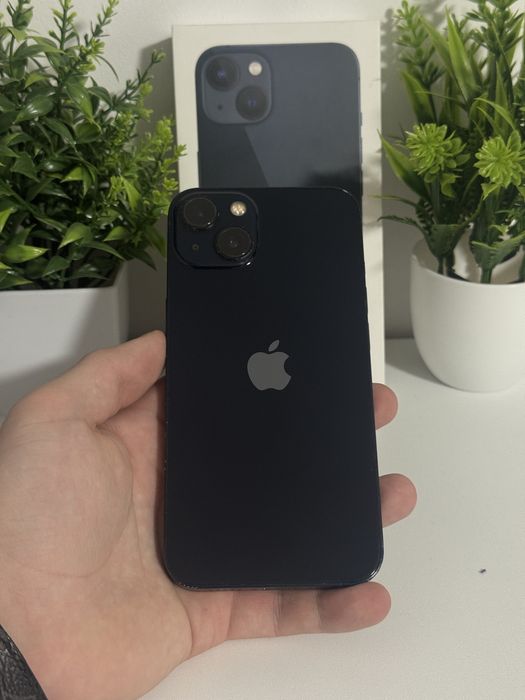 Iphone 13 128gb midnight 77% cutie , stare buna
