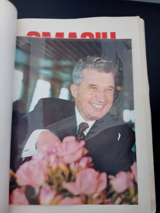 Omagiu tovarasului Ceausescu