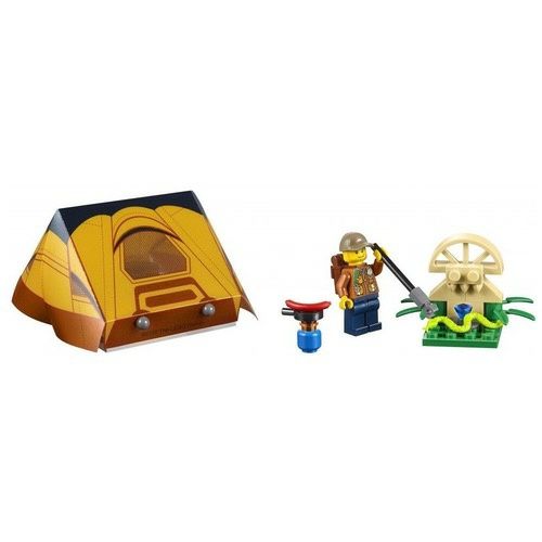 Конструктор LEGO City Палатка в Джунглях