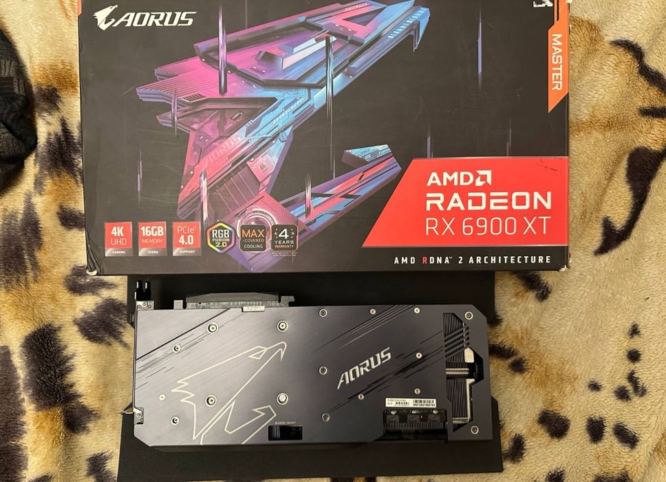 Продам/Обменяю Aourus Rx6900xt 16gb