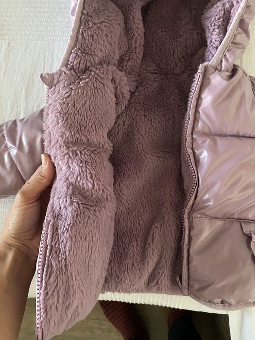 Двулицево зимно яке за момиче