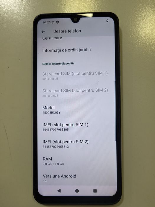 Redmi A5 Impecabil ca Nou Poze Reale