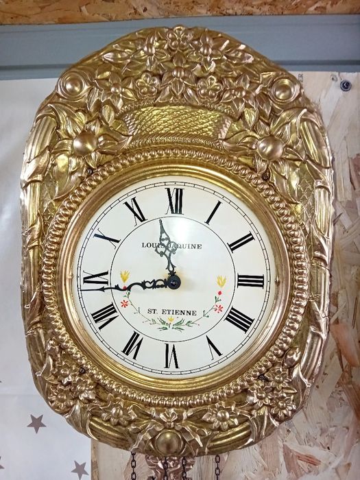 Ceas pendul tip Comtois cu greutati