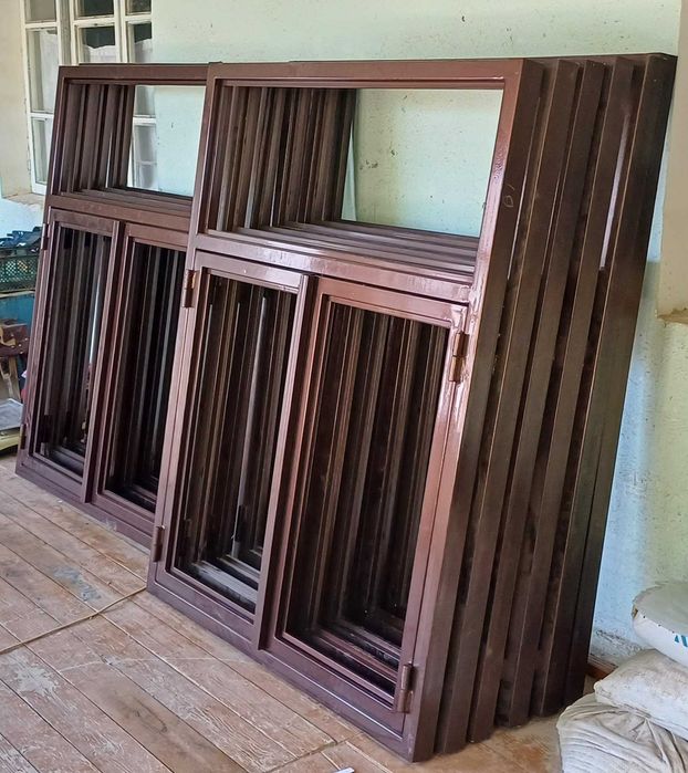 Deraza romlari temir profillardan