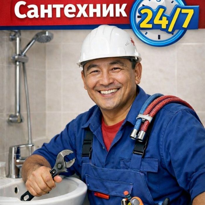 Сантехник Алматы 24 /7
