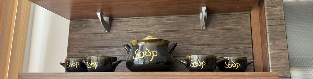 Посуда для супа и вторых блюд