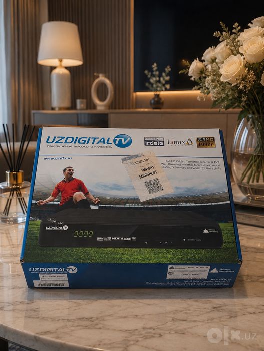 Тюнер UzDigital TV (полный комплект)