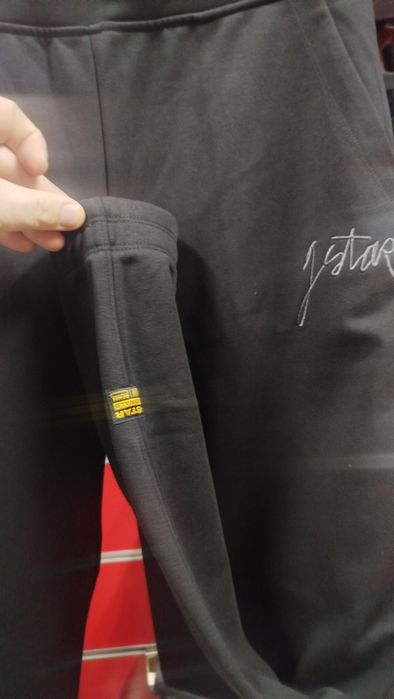 Оригинално долнище G-Star Raw Script M , L , XL ново мъжко черно анцуг панталон