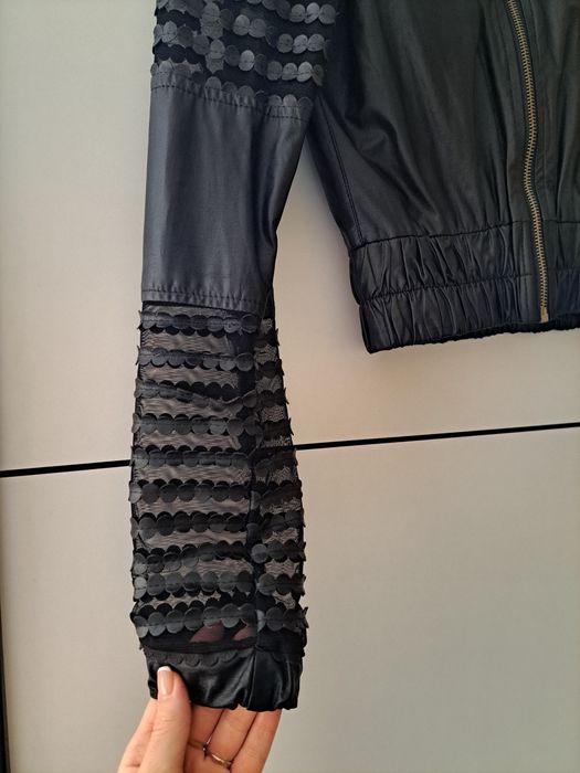 Дамско яке от естествена кожа