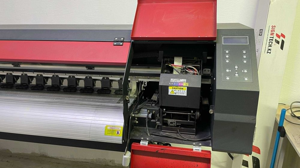 Широкоформатный Принтер bossron wt-1800g, 4 головы DX5