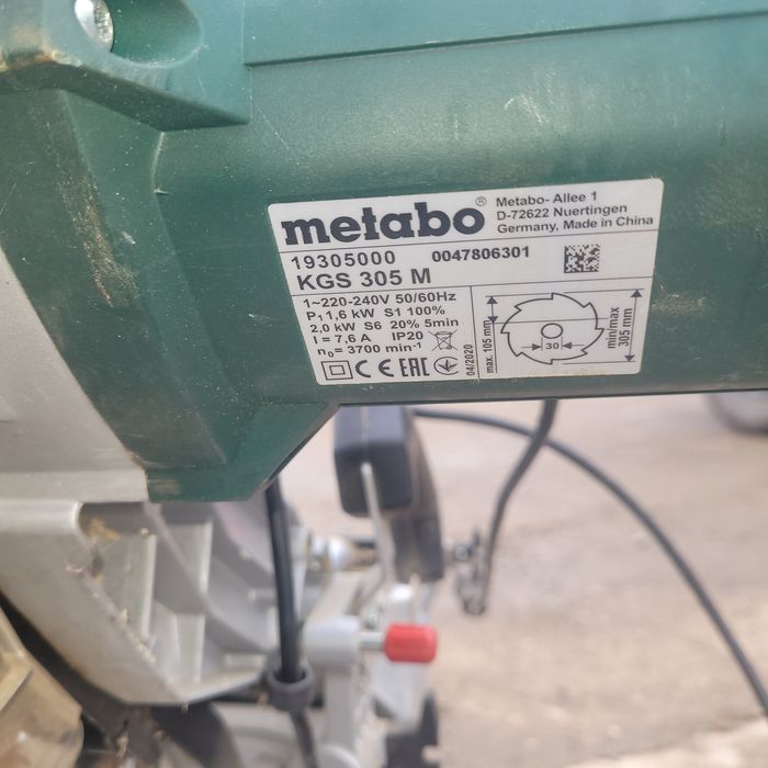 Fierăstrău circular Metabo KGS 305m,motor 2000w