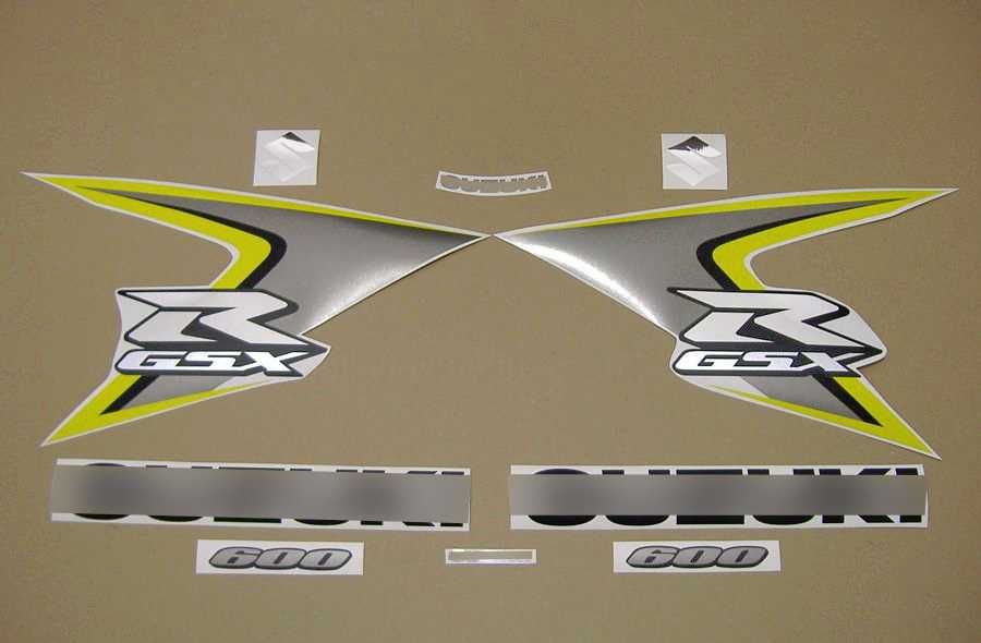 Стикери Сузуки 600 GSXR 2008г.-2009г. лепенки Suzuki GSX-R к8 к9 k8 k9
