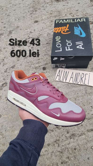 Nike air max 1 patta