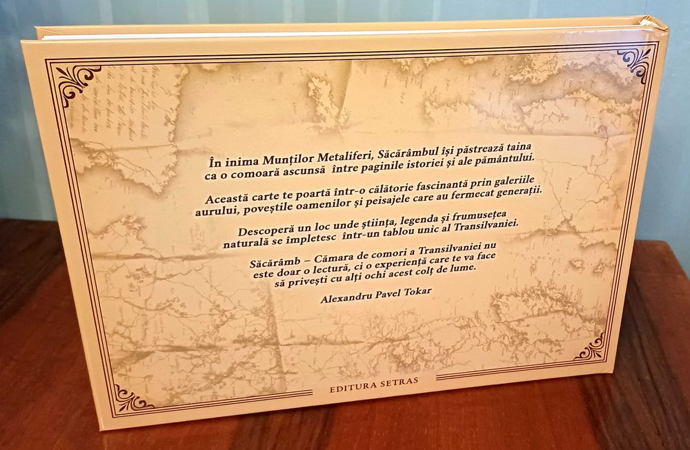 Cartea „Săcărâmb, Cămara de comori a Transilvaniei”