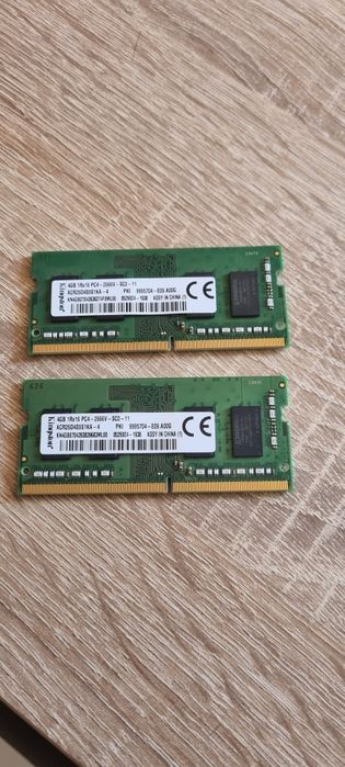 Kingston 2х4гб памет за лаптоп