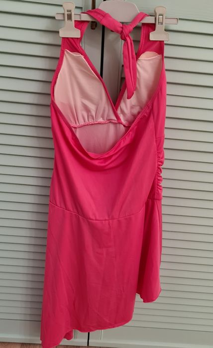 Купальник слитный с юбкой, новый