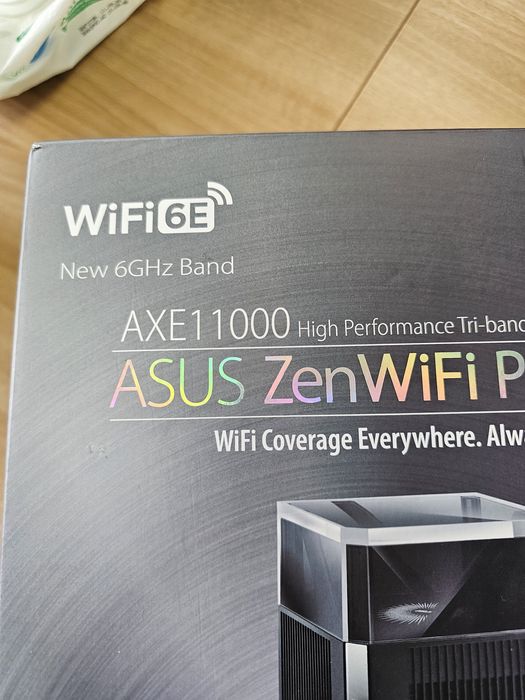Роутер ASUS ZenWiFi Pro ET12 AXE11000 Tri-Band WiFi 6E AiMesh 1 -pack