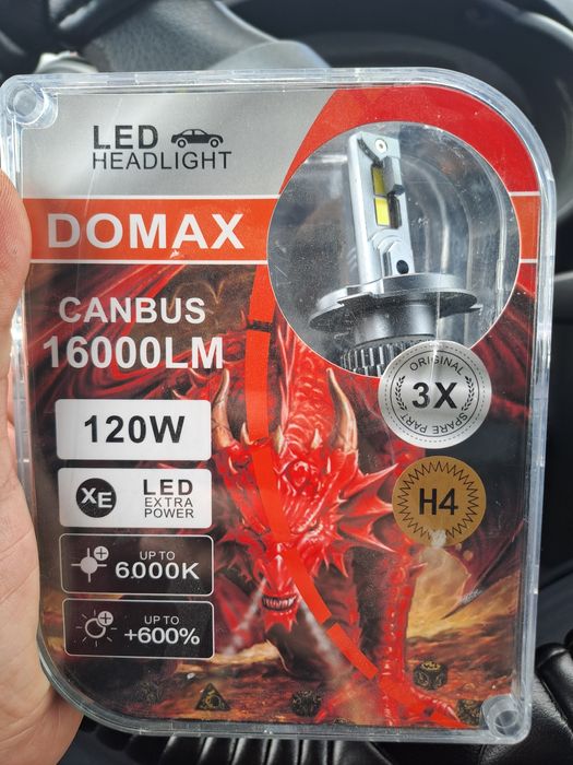 Led Лед лампочка H4