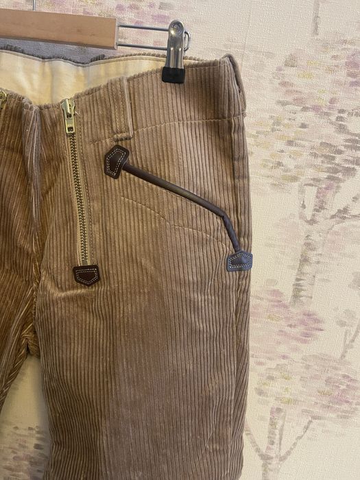 Pantaloni barbati/munca/raiati/noi cu eticheta FHB marimea L