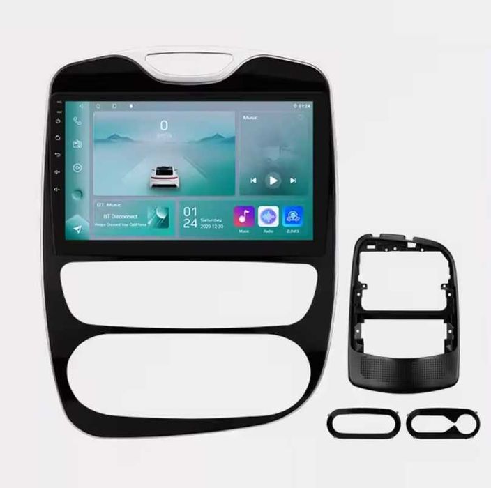Мултимедия 10" за RENAULT Clio IV Android 13 Carplay DSP навигация RDS