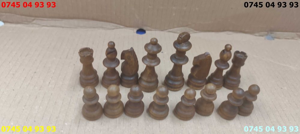 piese de sah din lemn pret pe toate