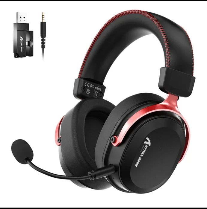 Безжични Геймърски Слушалки Attack Shark L30 Pro - RGB, Noise Cancellation, Quad-Mode