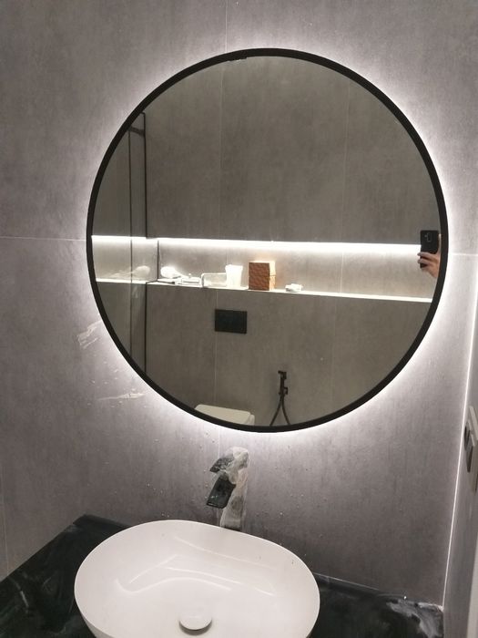 Зеркала под заказ с подсветкой