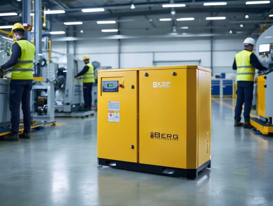 Винтовые компрессоры BERG (от 4 до 132 кВт)