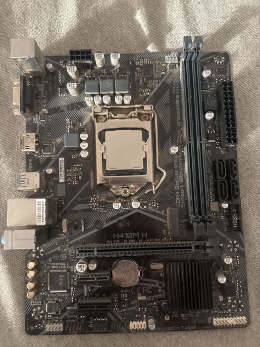 i5 gen 10 10400 si placa de baza h410m h