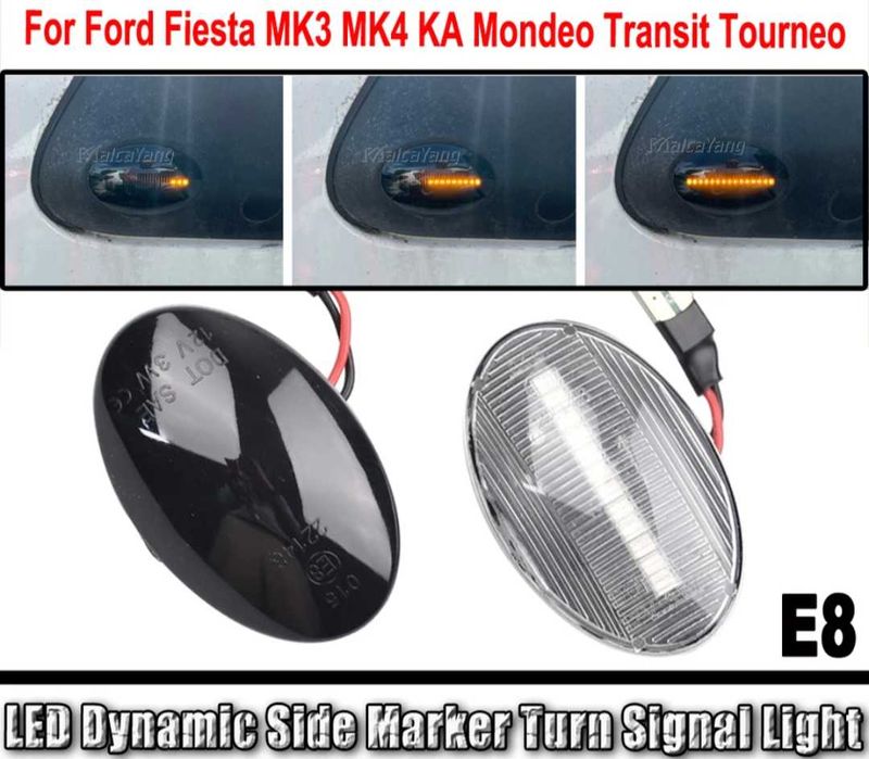 Динамични ( бягащи ) мигачи за Форд Ford Fiesta Mondeo KA фиеста Ка