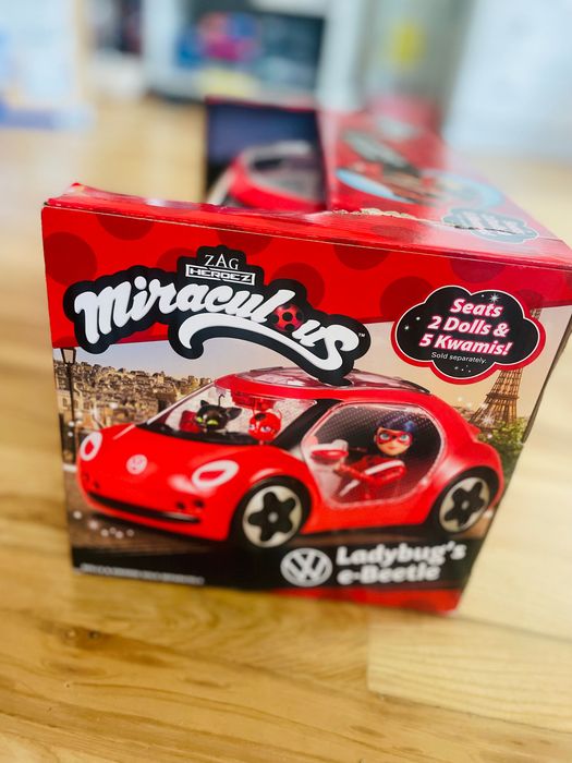 Детска играчка Zag Play Miraculous - Колата на Калинката VW Beetle