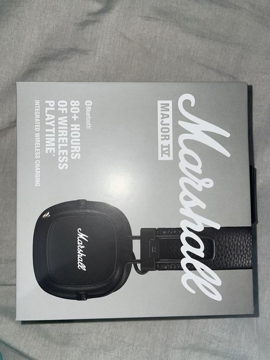 Casti audio On ear Marshall Major IV , Bluetooth , negru