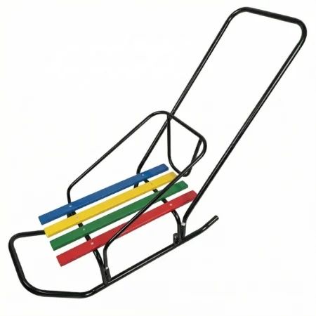 Санки Бобек с ручкой переставной