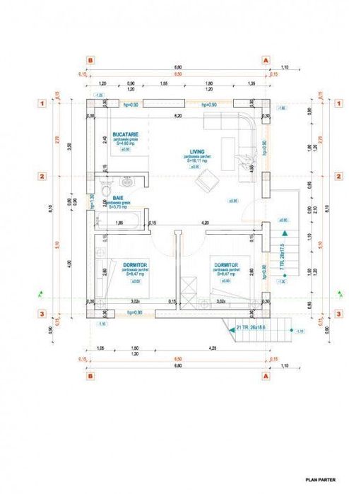 Casa de vacanta - pensiune 96 mp teren de 875 mp in Rasinari Sibiu