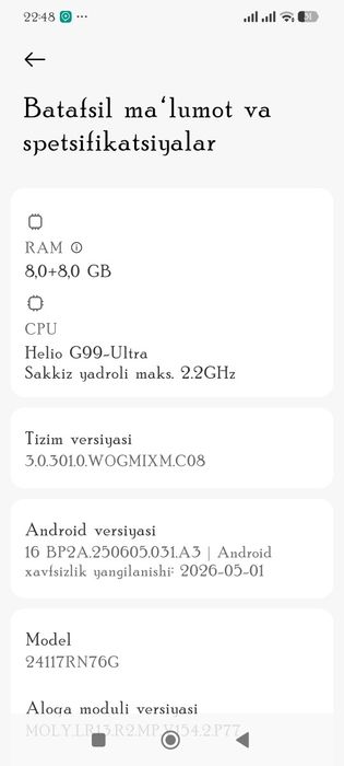 Redmi not 14. Ideal. Srochno sotiladi.