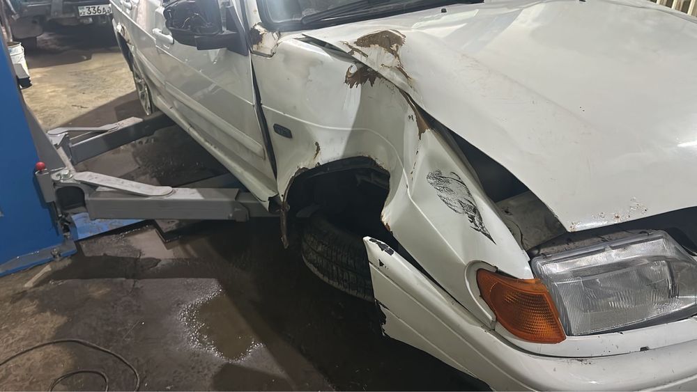 Ваз 2114 белая, чипованная