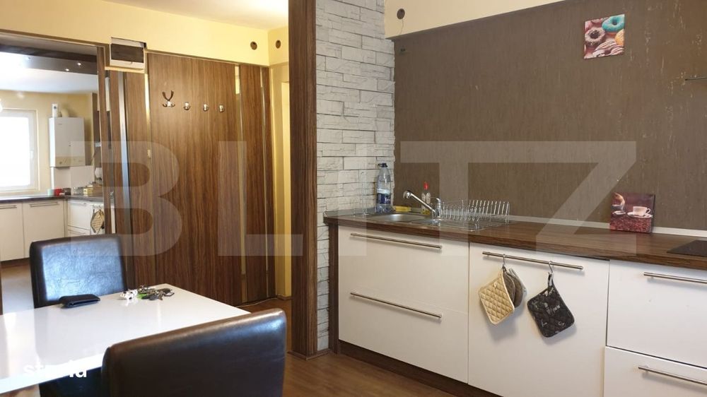 Apartament de inchiriat, cu 4 camere, 100 mp, zona Tudor