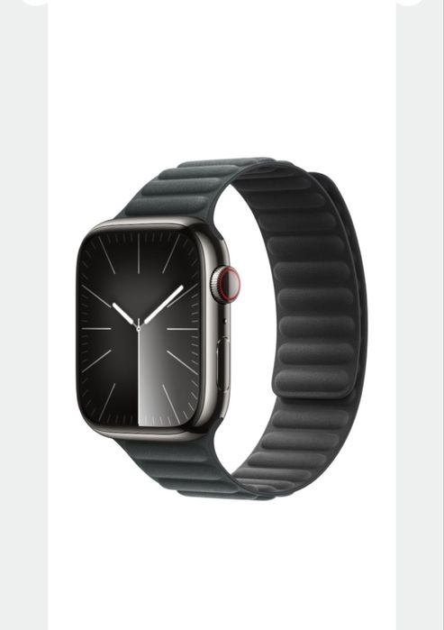 Curea/bratara pentru Apple Watch 40/41mm, Magnetic Link,Evergreen,S/M,sigilata