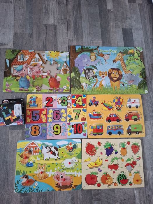 Lot puzzle copii